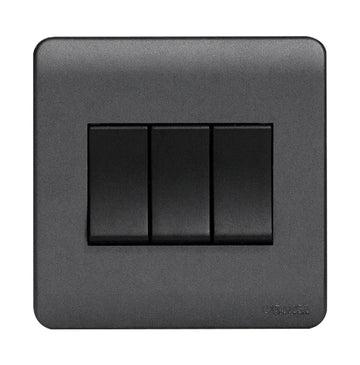 Scintilla 3 Gang Kumbuk Flush Switch Price in Pakistan