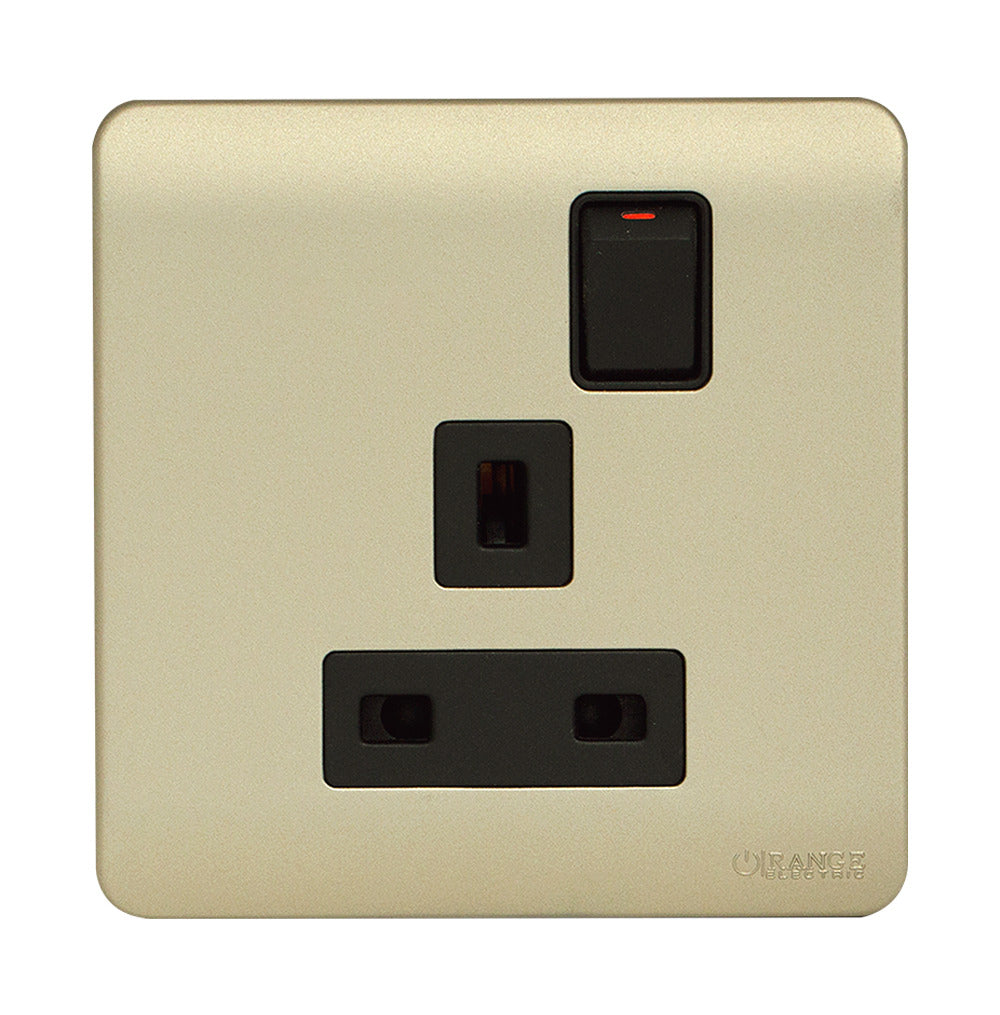 Orange Scintilla Flat Single Switched Socket Price in Pakistan