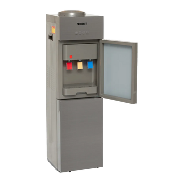 Orient Flare 3 in1 Grey Glass Door Water Dispenser