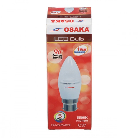 Osaka 5 Watt Day Light Candle Led Bulb Price in Pakistan