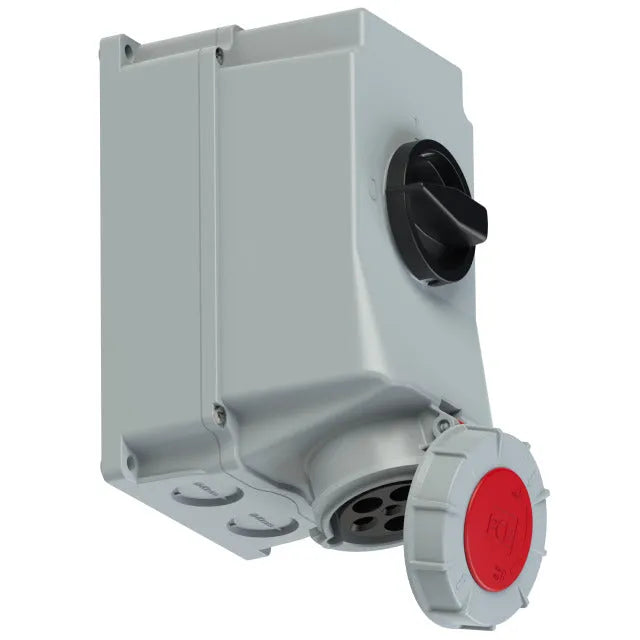 PCE 125 6 32 Amp 5 Pole Wall Mounted Socket IP44 Price in Pakistan Main image