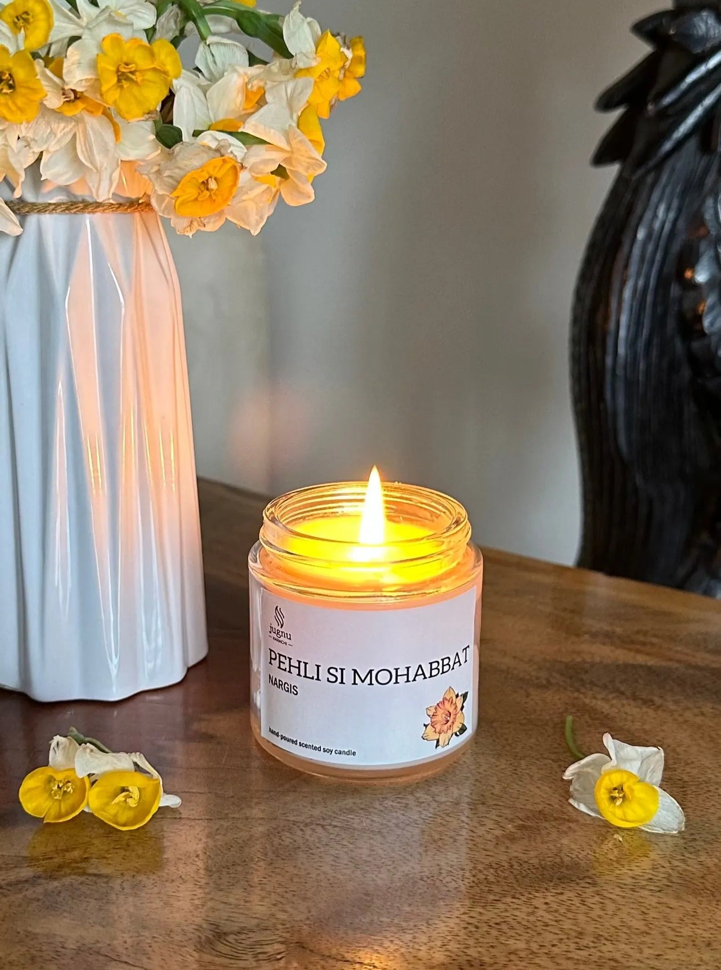 Pehli Si Mohabbat Scented Soy Candle (Nargis) in Price in Pakistan