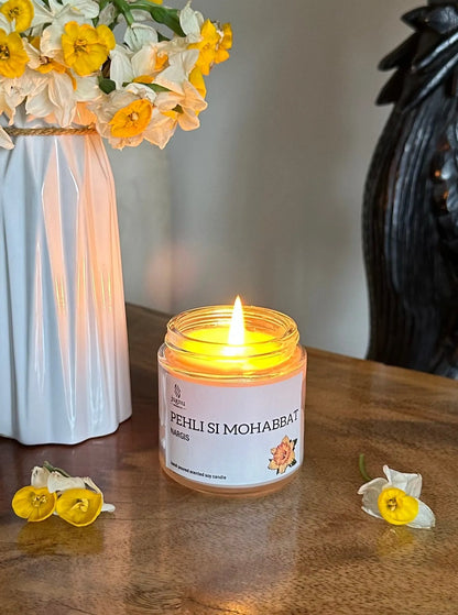 Pehli Si Mohabbat Scented Soy Candle (Nargis) in Price in Pakistan