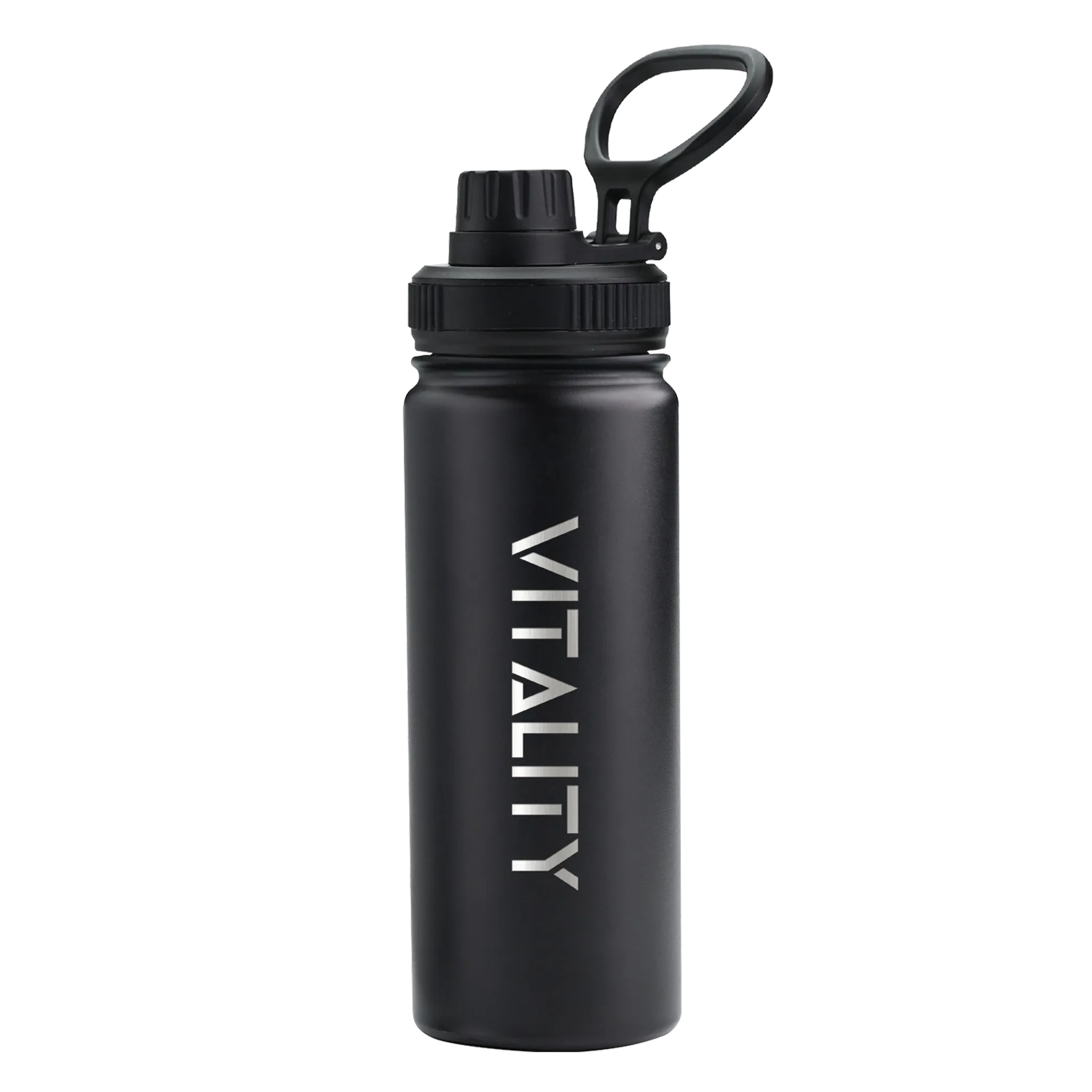 Powder Coated Water Bottle-Black Spout Price in Pakistan