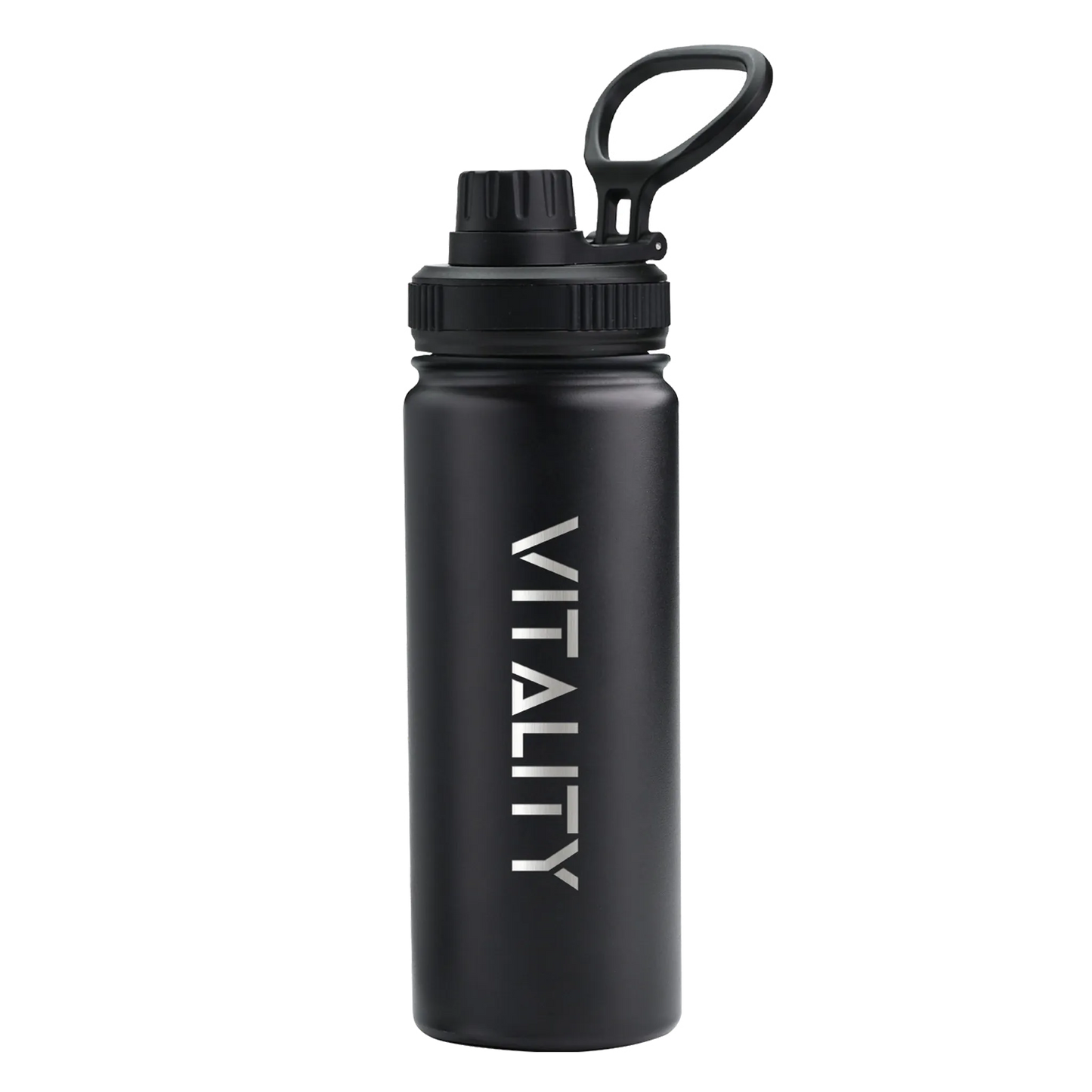 Powder Coated Water Bottle-Black Spout Price in Pakistan