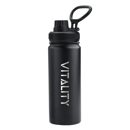 Powder Coated Water Bottle-Black Spout Price in Pakistan