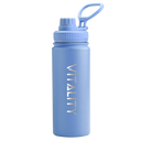 Powder Coated Water Bottle-Blue Spout