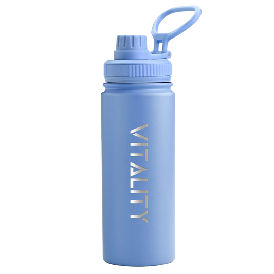 Powder Coated Water Bottle-Blue Spout Price In Pakistan