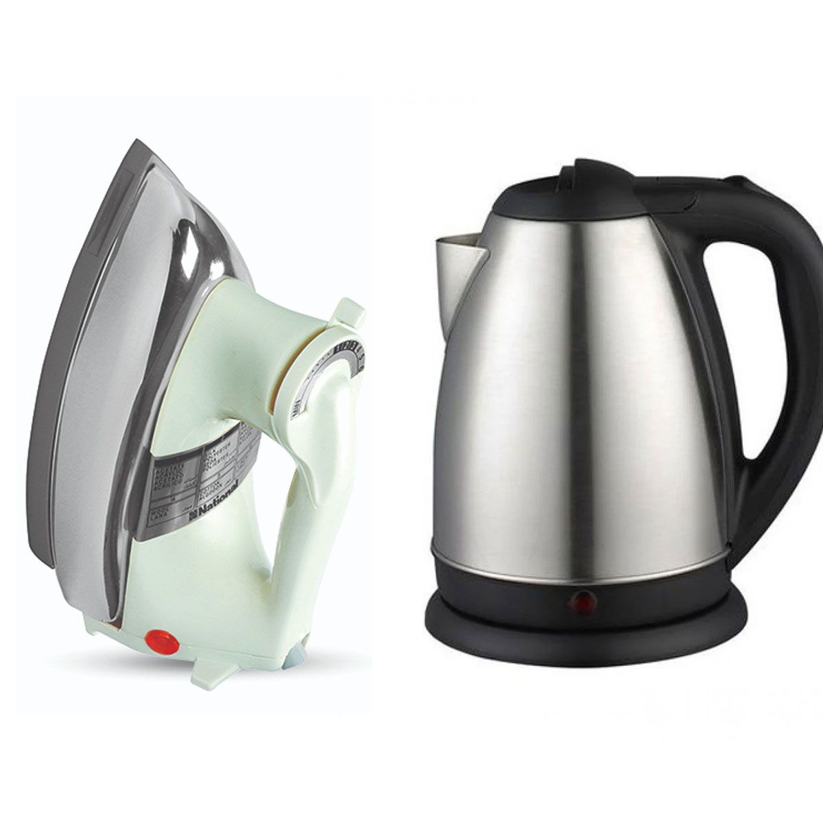 Premium Electric Kettle & Deluxe Iron Combo Price in Pakistan 