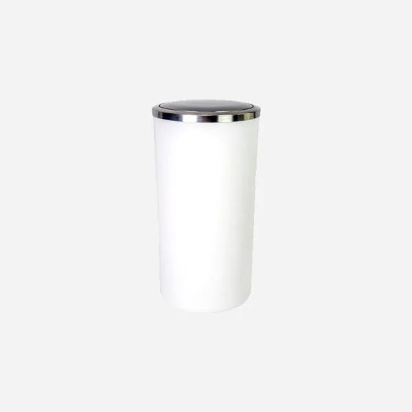 Primanova Lenox Waste Bin White Price in Pakistan Main image