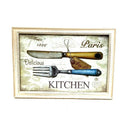 Printed Wooden Frame Kitchen