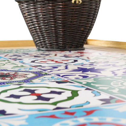 rangoli art wooden table Price in Pakistan