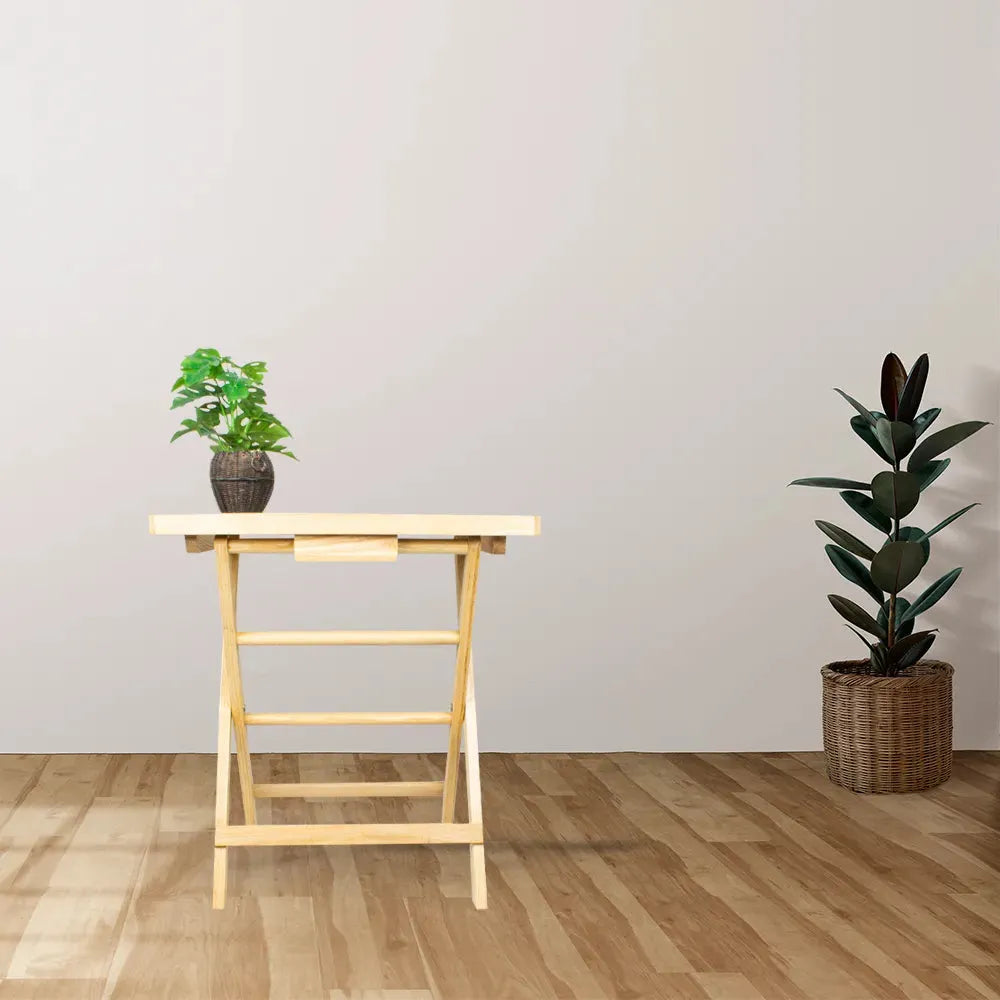 Rangoli Art Wooden Serving Stand Table Price in Pakistan