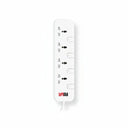 Riva 4 Way International Extension Socket with Switch