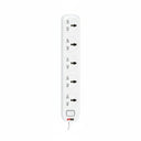 Riva 5 Way Multi Extension Socket