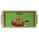 Samosa Art Serving Tray