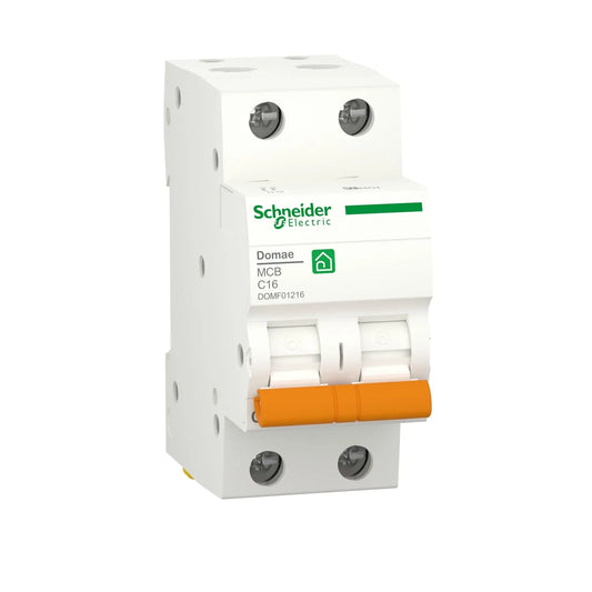 Schneider Domae 2P 16A MCB Breaker Price in Pakistan