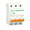 Schneider Domae 3 Pole Miniature Circuit Breaker 6 kA