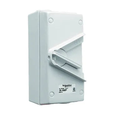 Schneider Electric Double Pole  35A Isolators - Kavacha in Pakistan
