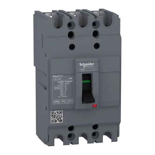Schneider EZC100F 3 Pole Breaker Price in Pakistan