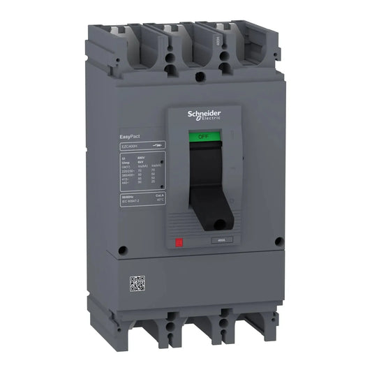 Schneider EZC400H 3 Pole MCCB Circuit Breaker 50 kA Price in Pakistan