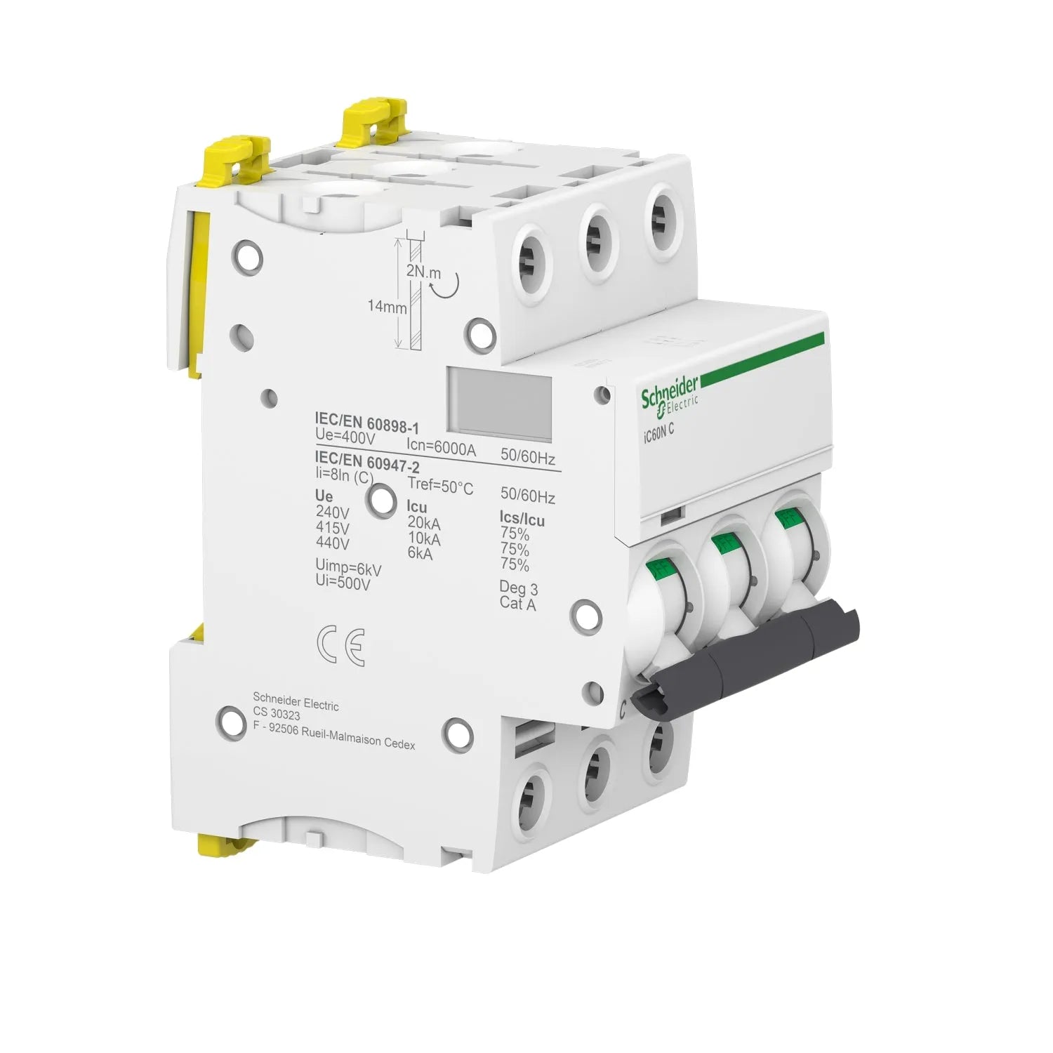 schneider ic60n 3p mcb breaker Price in Pakistan