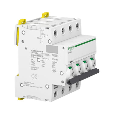 Schneider iC60N 4 Pole MCB Breaker Price in Pakistan