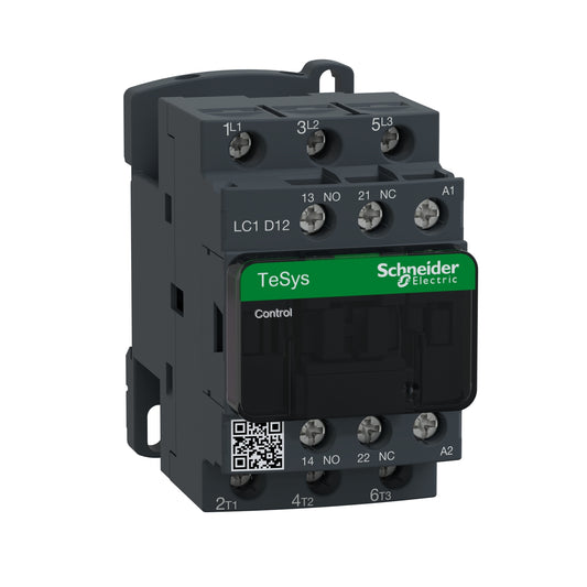 Schneider LC1D12 TeSys D Contactor, 3P (3 NO) AC-3 12 A 220 V AC Coil Price in Pakistan