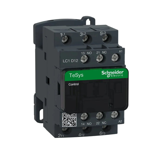 Schneider LC1D12 TeSys D Contactor, 3P (3 NO) AC 3 12 A 220 V AC Coil Price in Pakistan