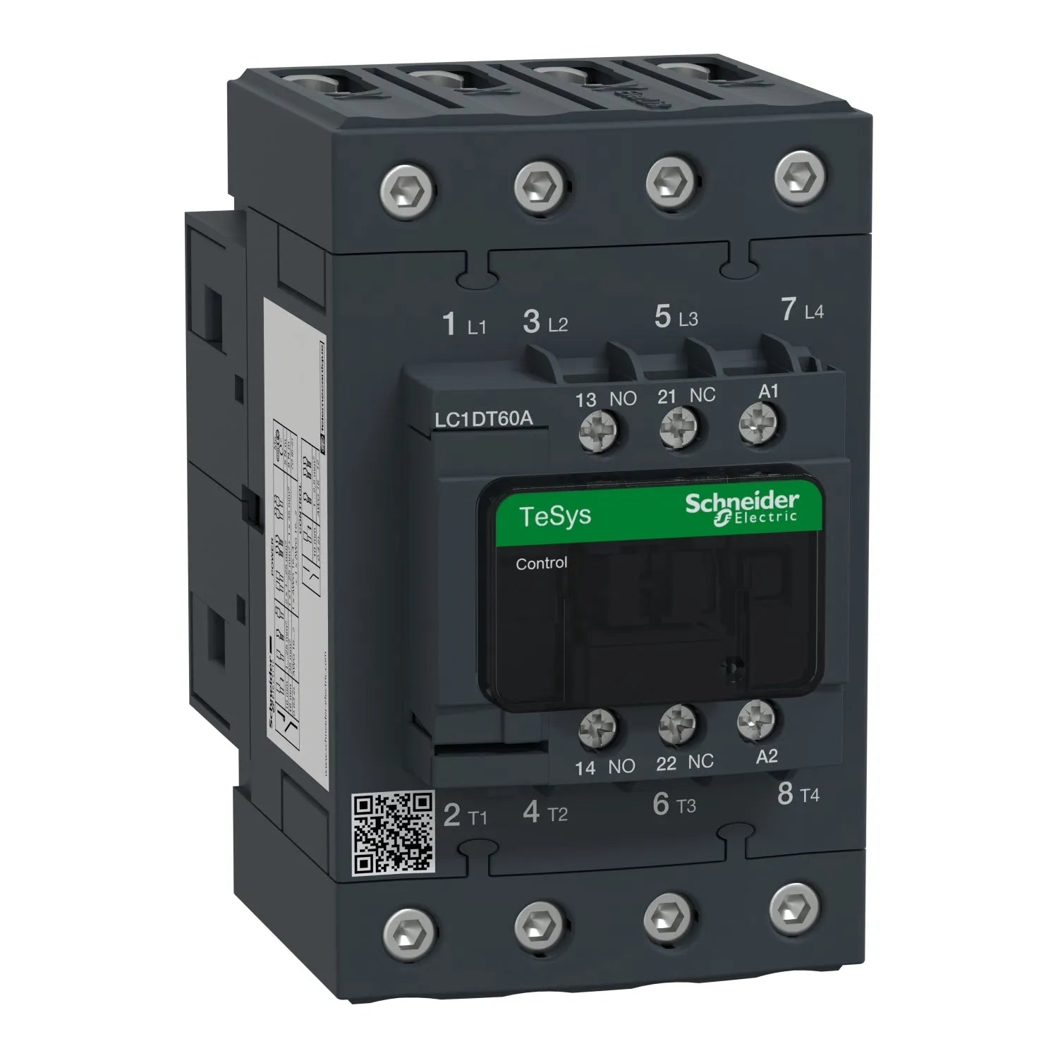 Schneider LC1DT60AM7 TeSys D Contactor, 4P (4 NO) AC 3 40A 220 V AC Coil Price in Pakistan
