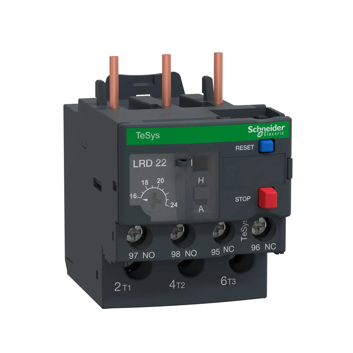 Schneider LRD22 TeSys Deca Thermal Overload Relay   16...24A Price in Pakistan Main image