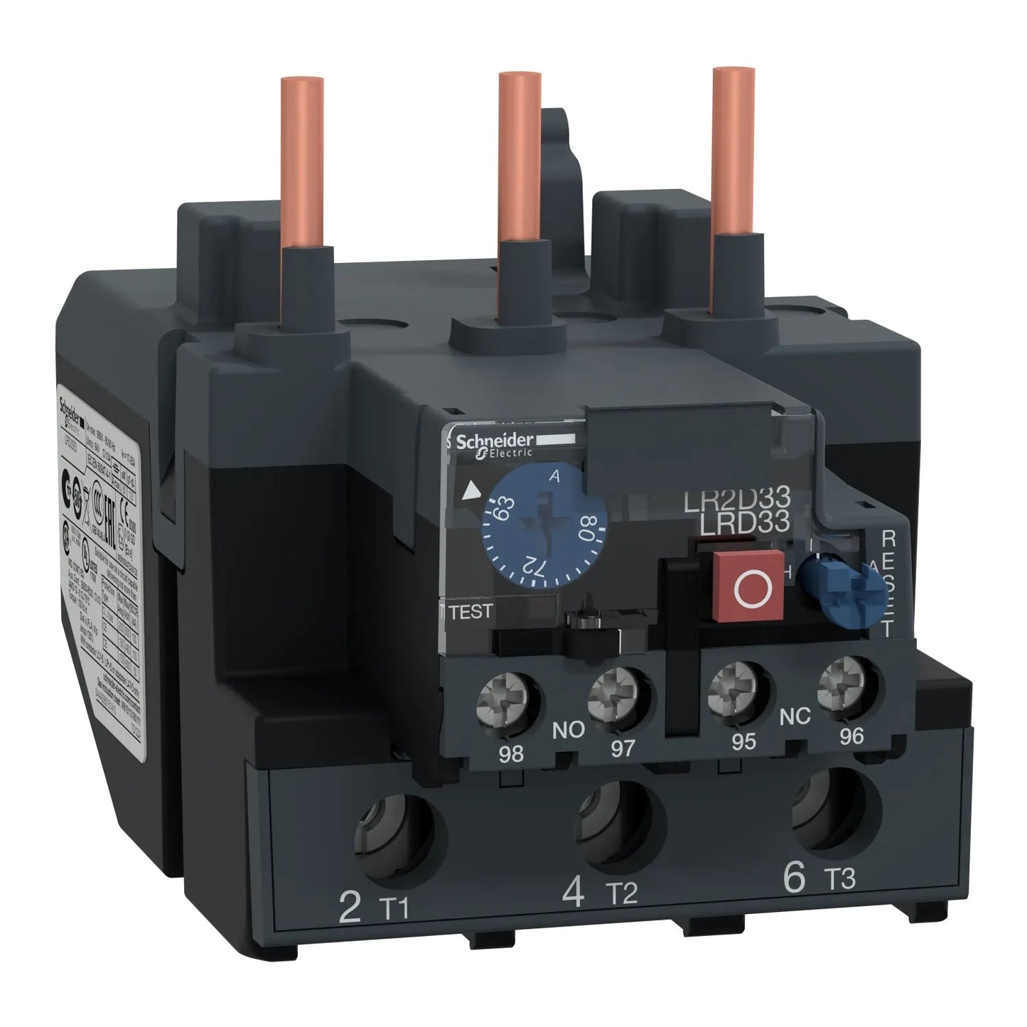 Schneider LRD3363 TeSys Deca Thermal Overload Relay   63...80 A Price in Pakistan
