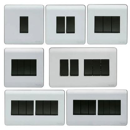Scintilla 2 Gang White Flush Switch Price in Pakistan