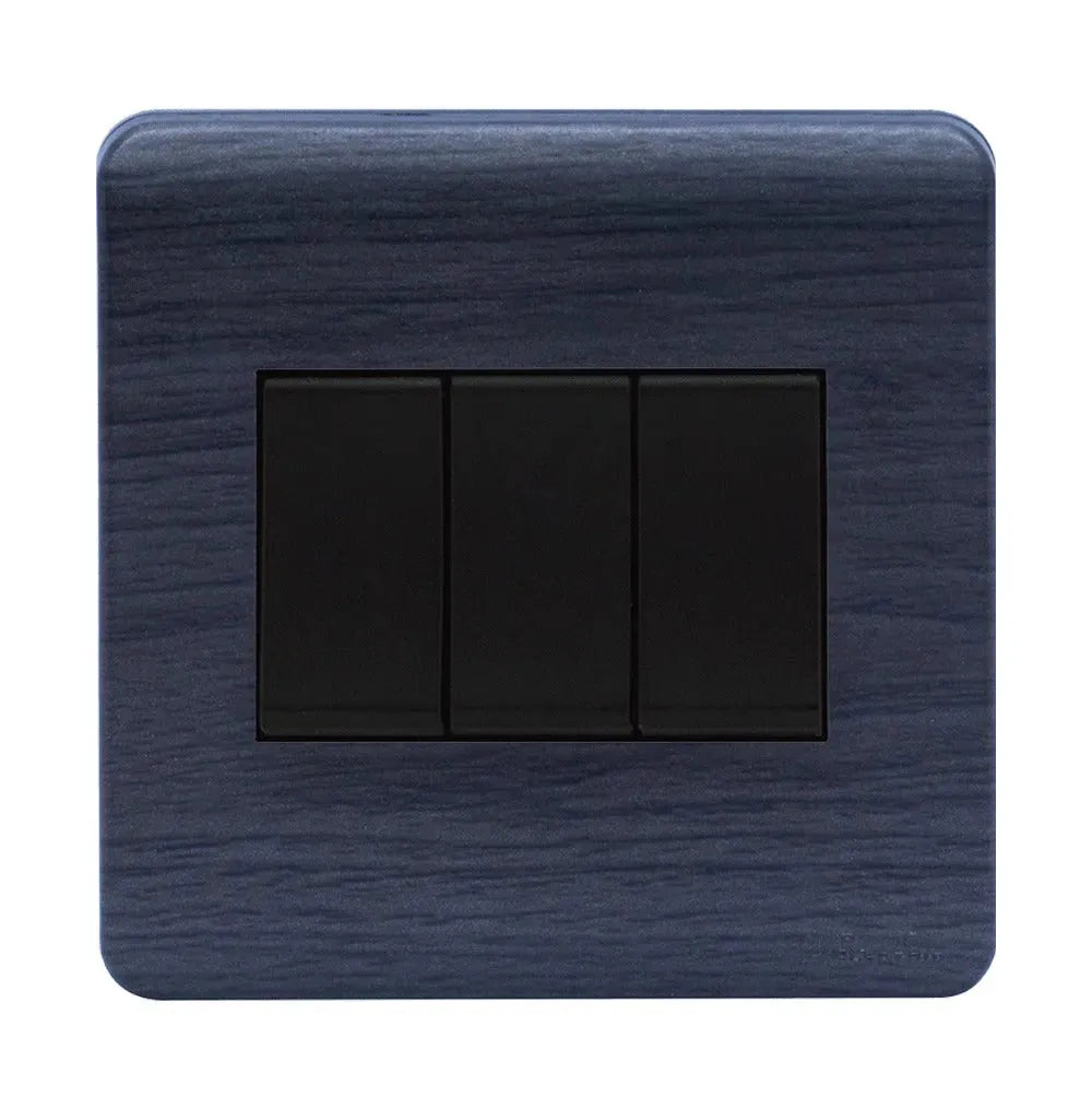Akoya 1 6 Gang 2 Way Flush Switch Black Price in Pakistan