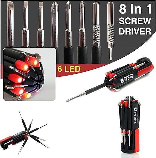 Multi Screw Driver Tool with Torch Price in Pakistan 