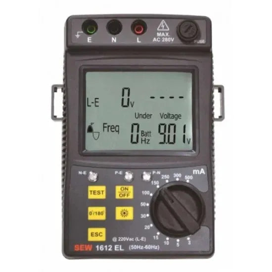SEW 1612 EL Digital RCD Tester Price In Pakistan
 Main image