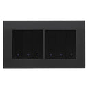 Akoya 1-6 Gang Flush Switch with Indicator