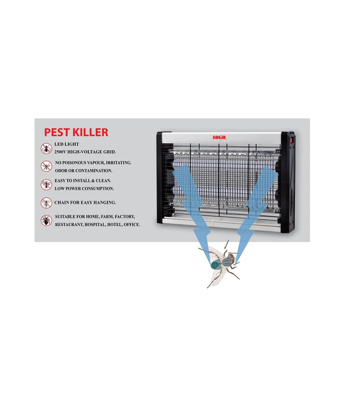 Sogo JPN-1120 4W Pest Killer Secondary image