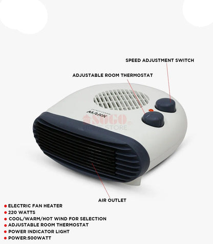 Sogo MX-116 MAXX Electric Fan Heater Price in Pakistan