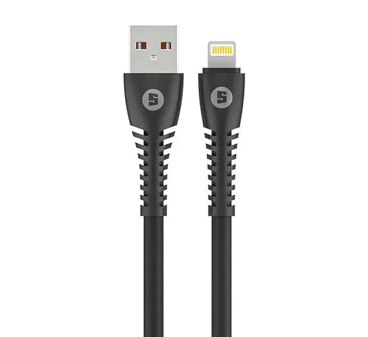 Space ChargeSync High Speed Data Rubber iPhones Charging Cable Price in Pakistan 