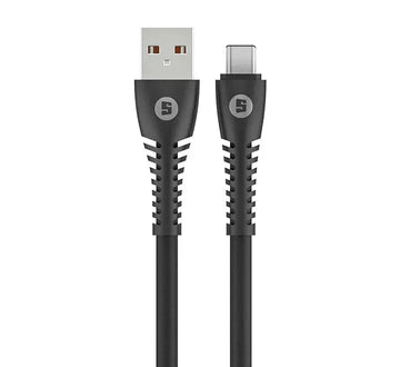 Space ChargeSync High Speed Data Rubber Type C Charging Cable Price in Pakistan 