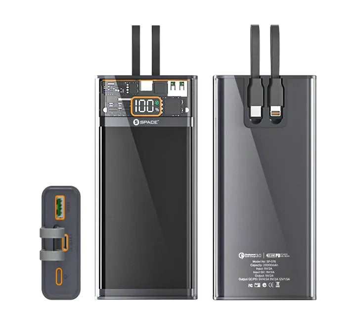 Space Speed SP 076 Power Bank Price in Pakistan 