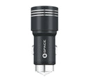 Space Dual Port USB 3.4A Metal Car Charger