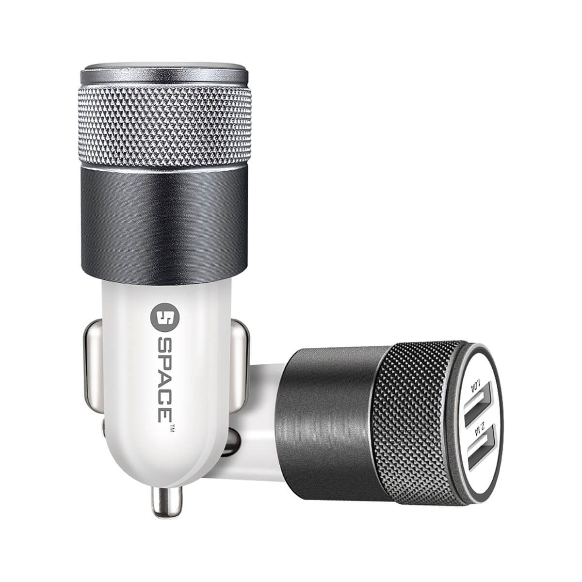 Space CC-160 Dual Port USB 2.1A Car Charger Price in Pakistan