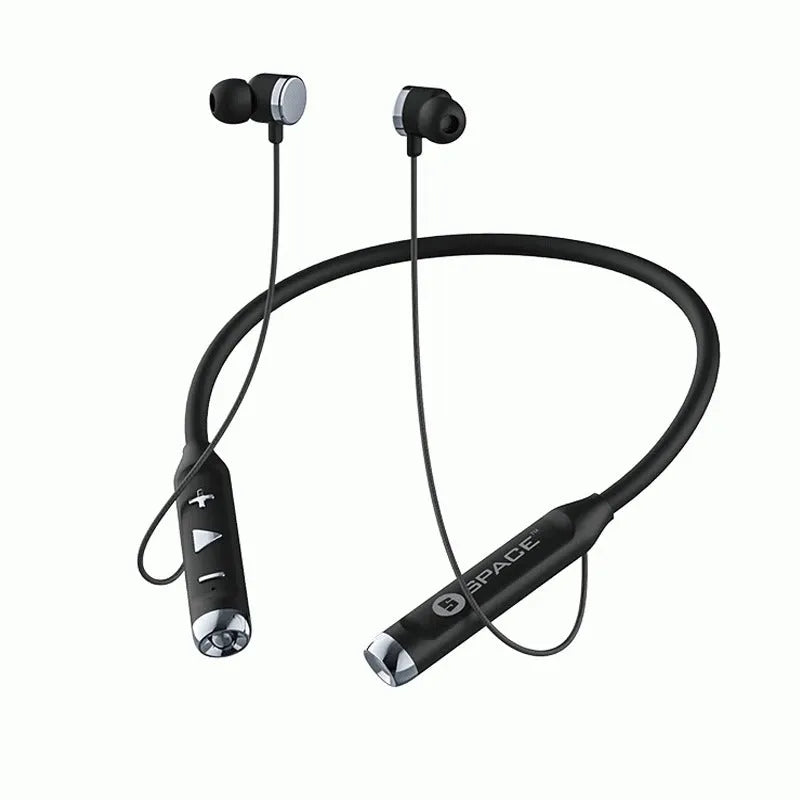 Space Wireless Neckband Earphones Secondary image