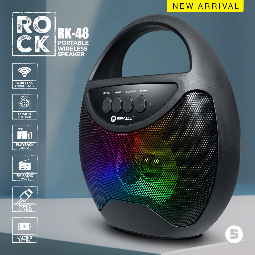 Space Rock Portable Wireless Speaker Price in Pakistan 