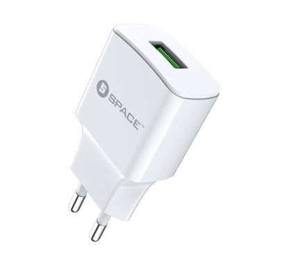 Space Single Port USB Wall Charger Price in Pakistan
