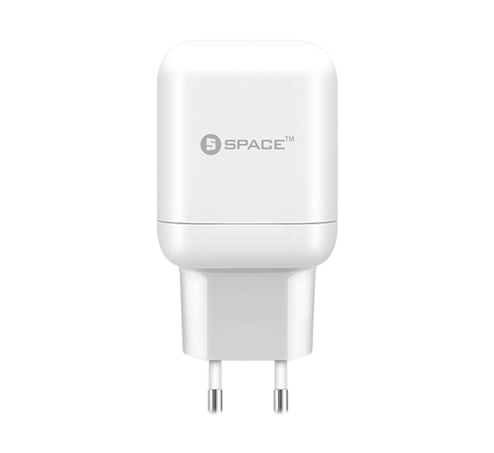 Space Dual Port USB Wall Charger Price in Pakistan 