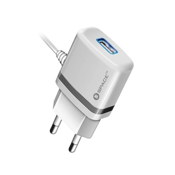 Space WC-105c Type-C USB Cable Wall Charger Price in Pakistan