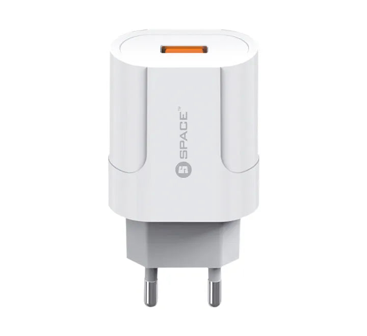Space WC 125 Quick Charge Wall Charger Price in Pakistan  Main image